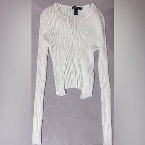 Forever 21 Large White Sweater Too